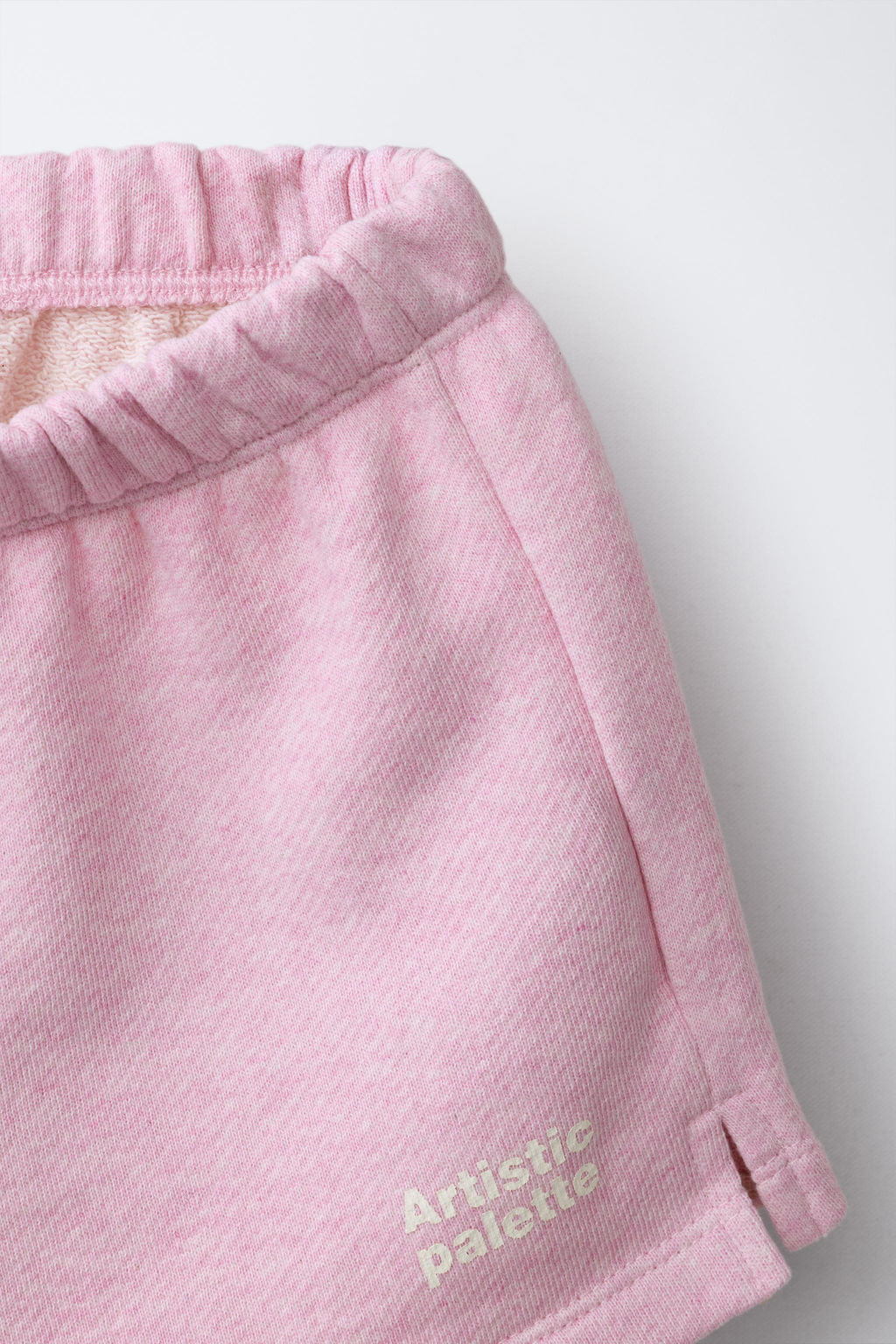 CONJUNTO SUDADERA Y BERMUDA TEXTO / Rosa vigor? - Zara фото 9