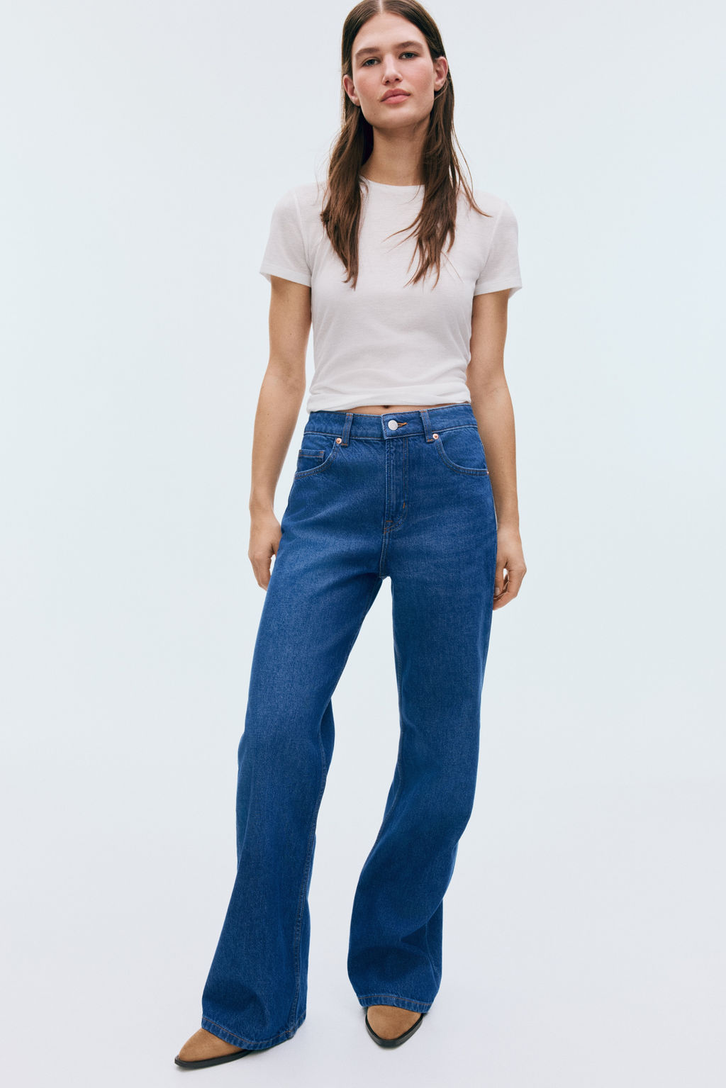 Wide High Jeans - H&m фото 11