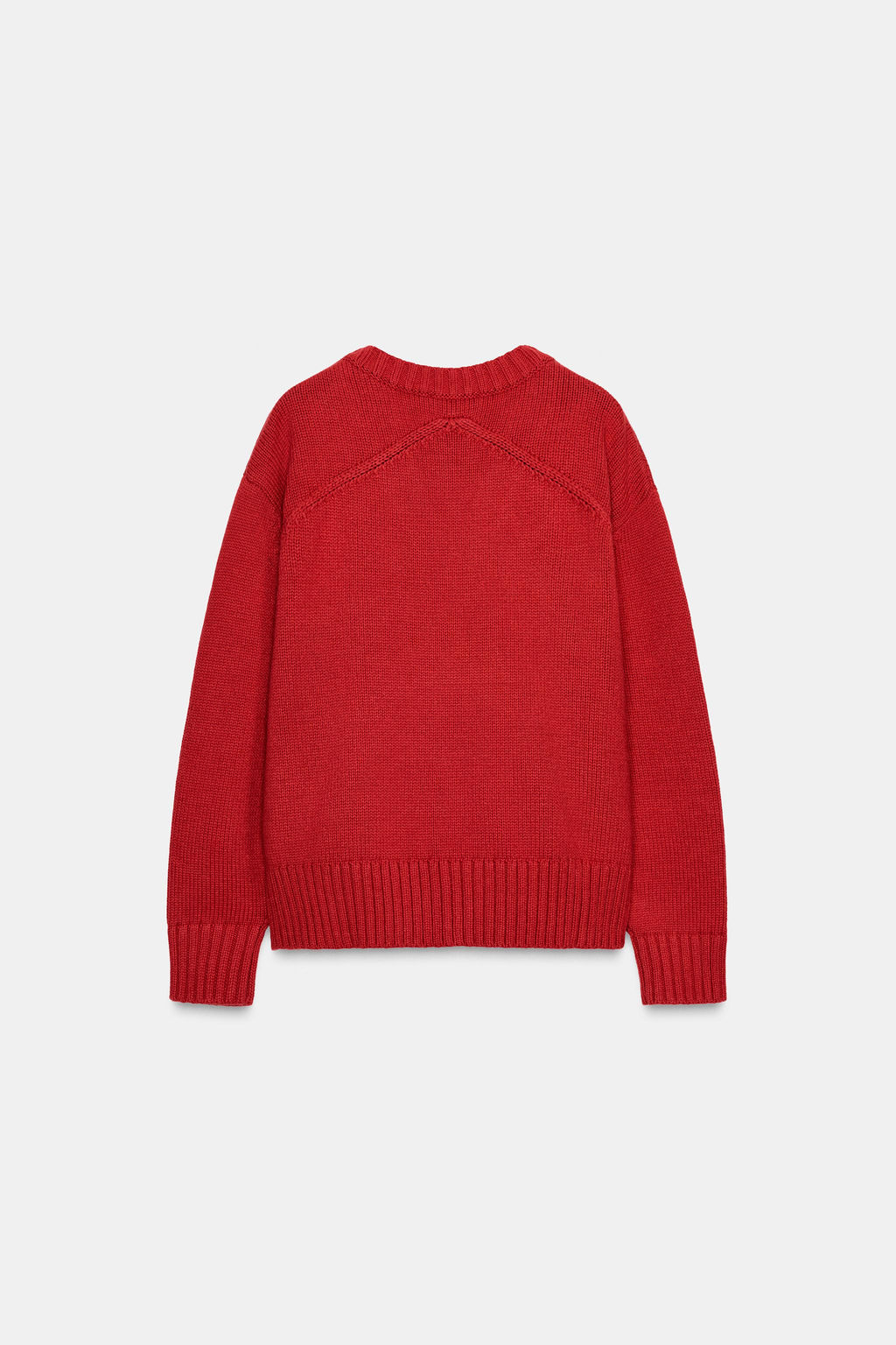 OVERSIZED KNIT SWEATER - Zara фото 7