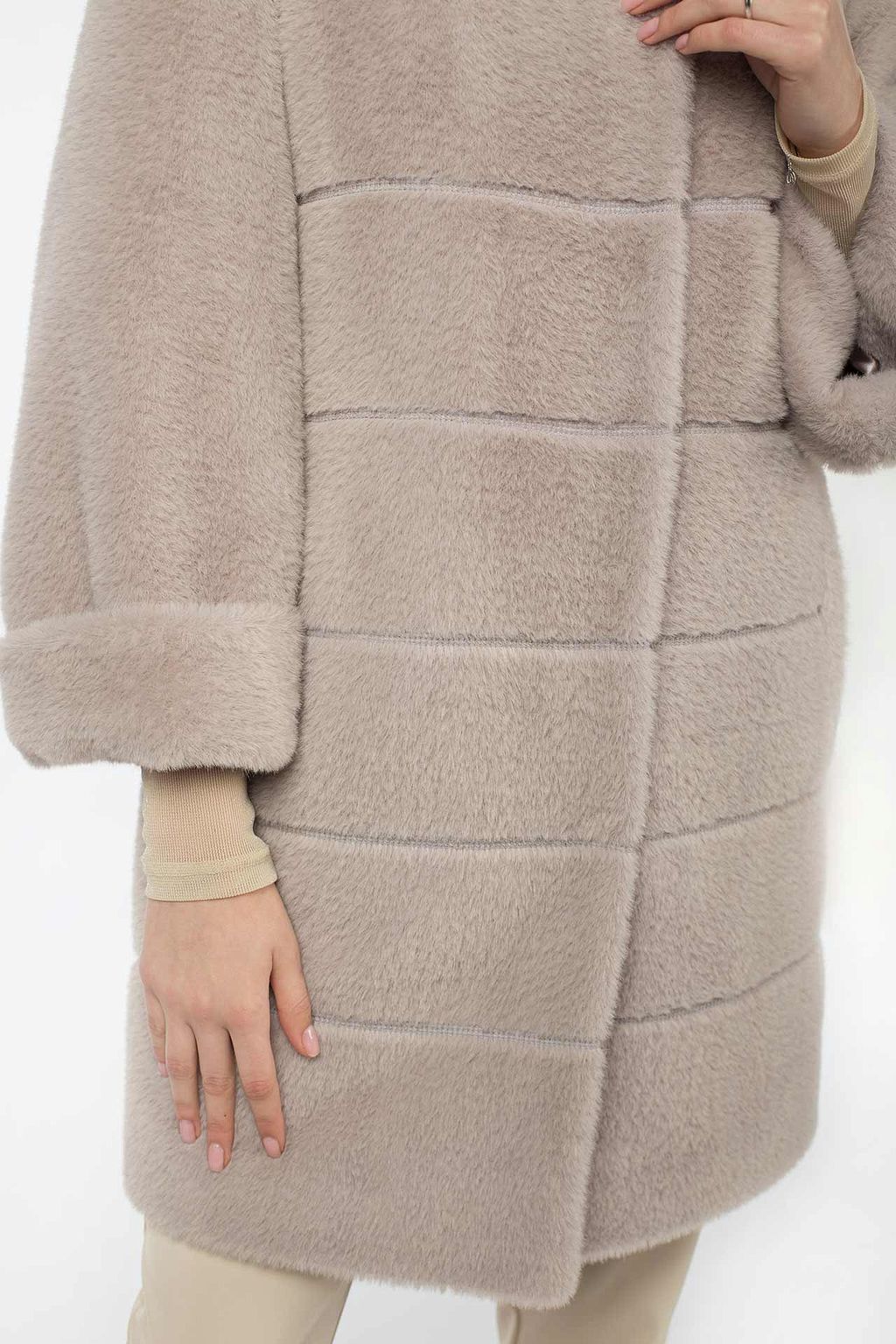 Пальто женское утепленное - El podio фото 8