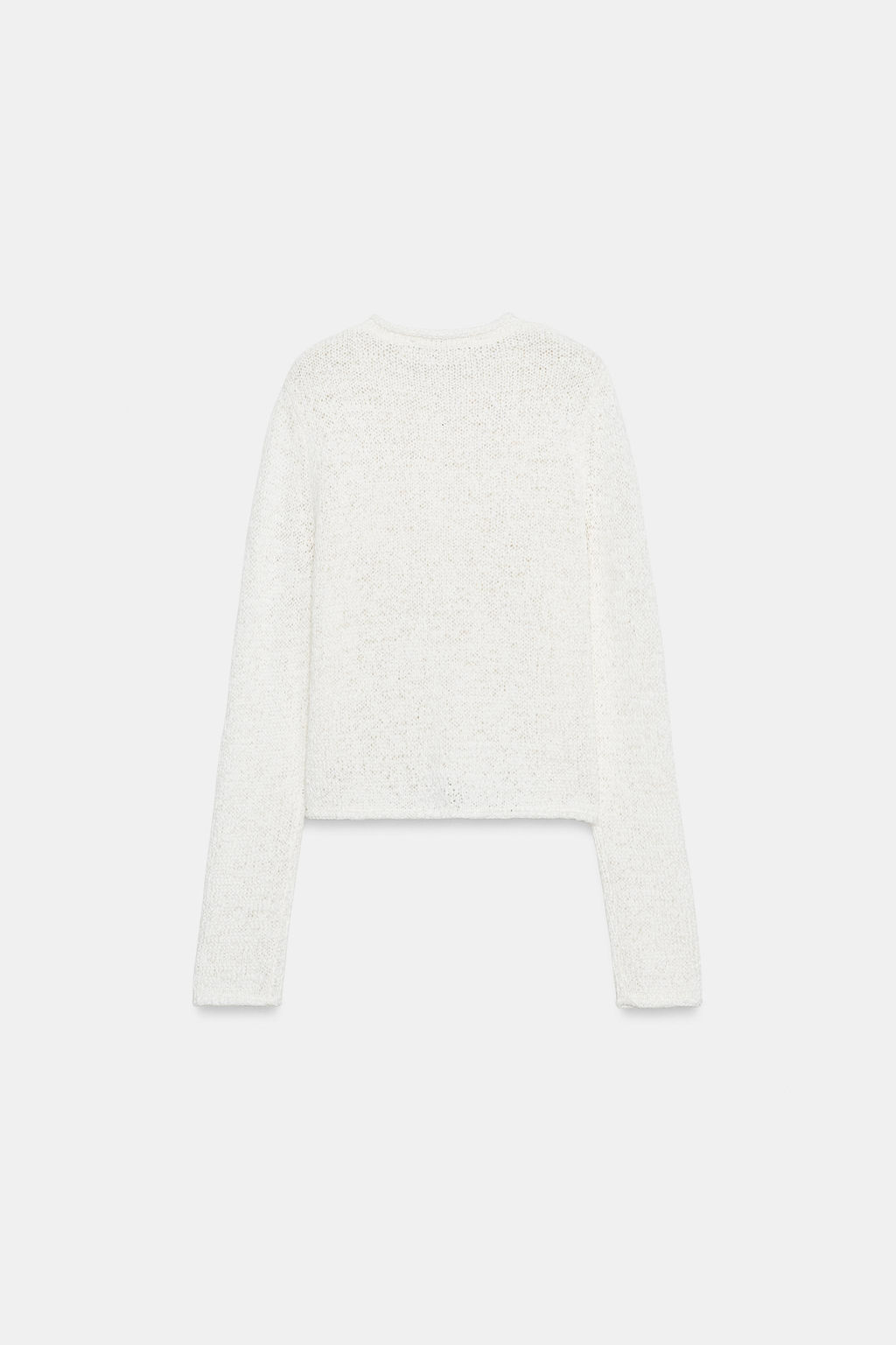 CHAQUETA PUNTO GRUESO / Crudo - Zara фото 4