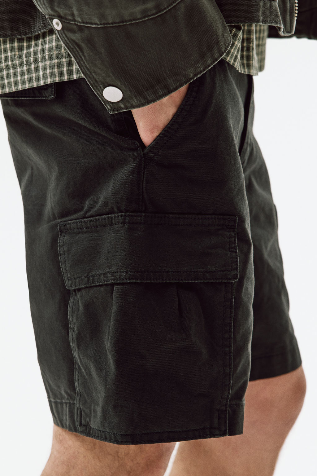 Pantal?n corto cargo Relaxed Fit - H&m фото 8