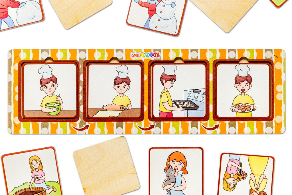 Дидактическая игра Сюжетные картинки - Smiledecor фото 3