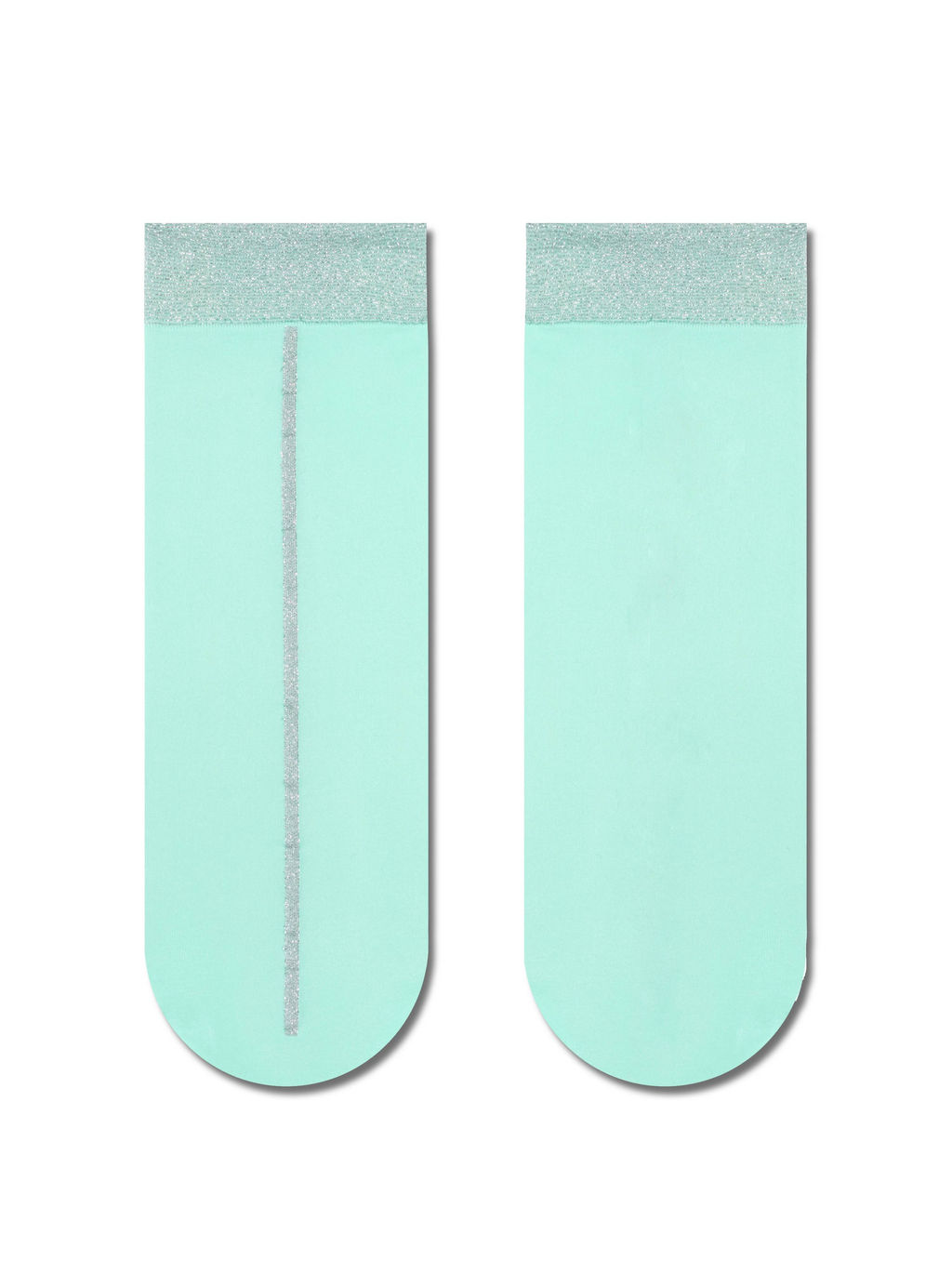 Цена за 2 пары. Носки Классические CONTE FANTASY (люрекс) turquoise - Conte elegant фото 4