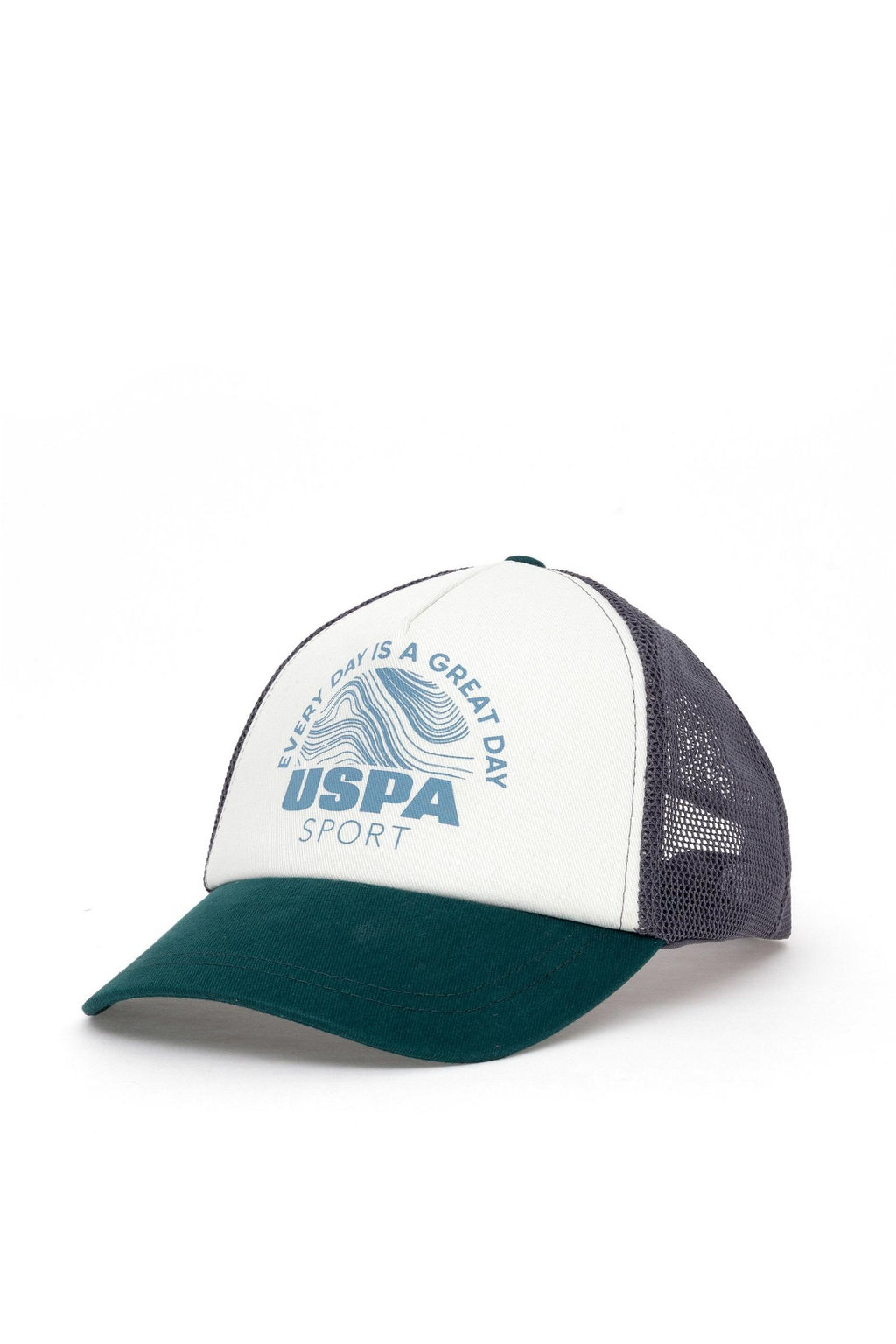 Мужская темно-зеленая шляпа