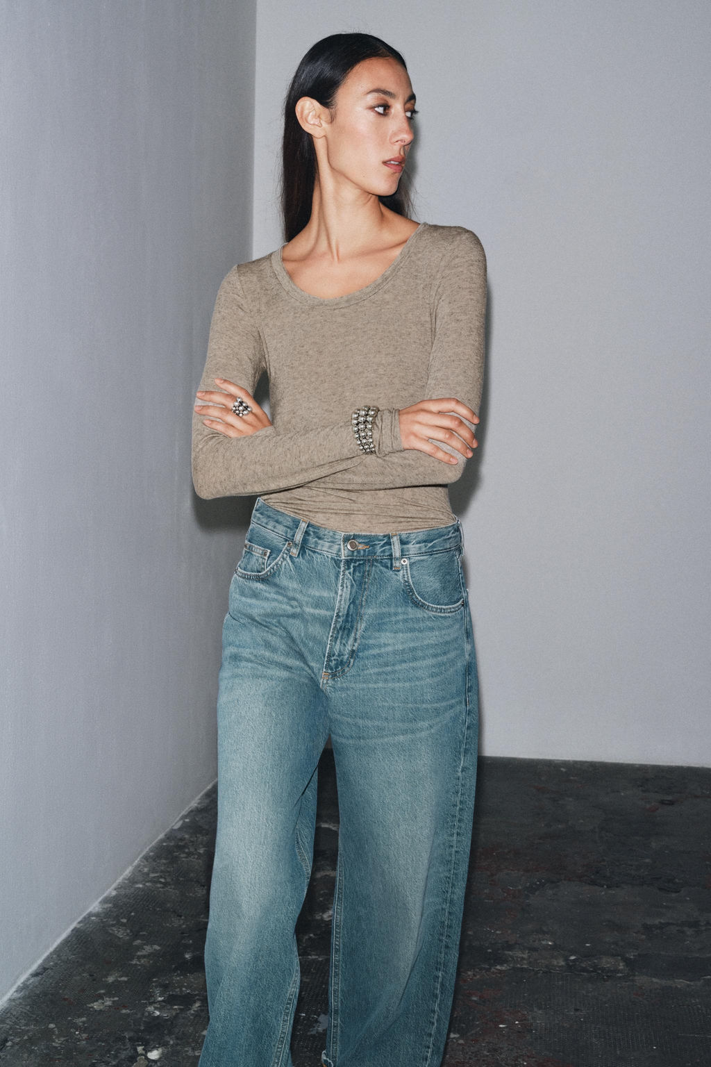 LONG SLEEVE T-SHIRT - Zara фото 4