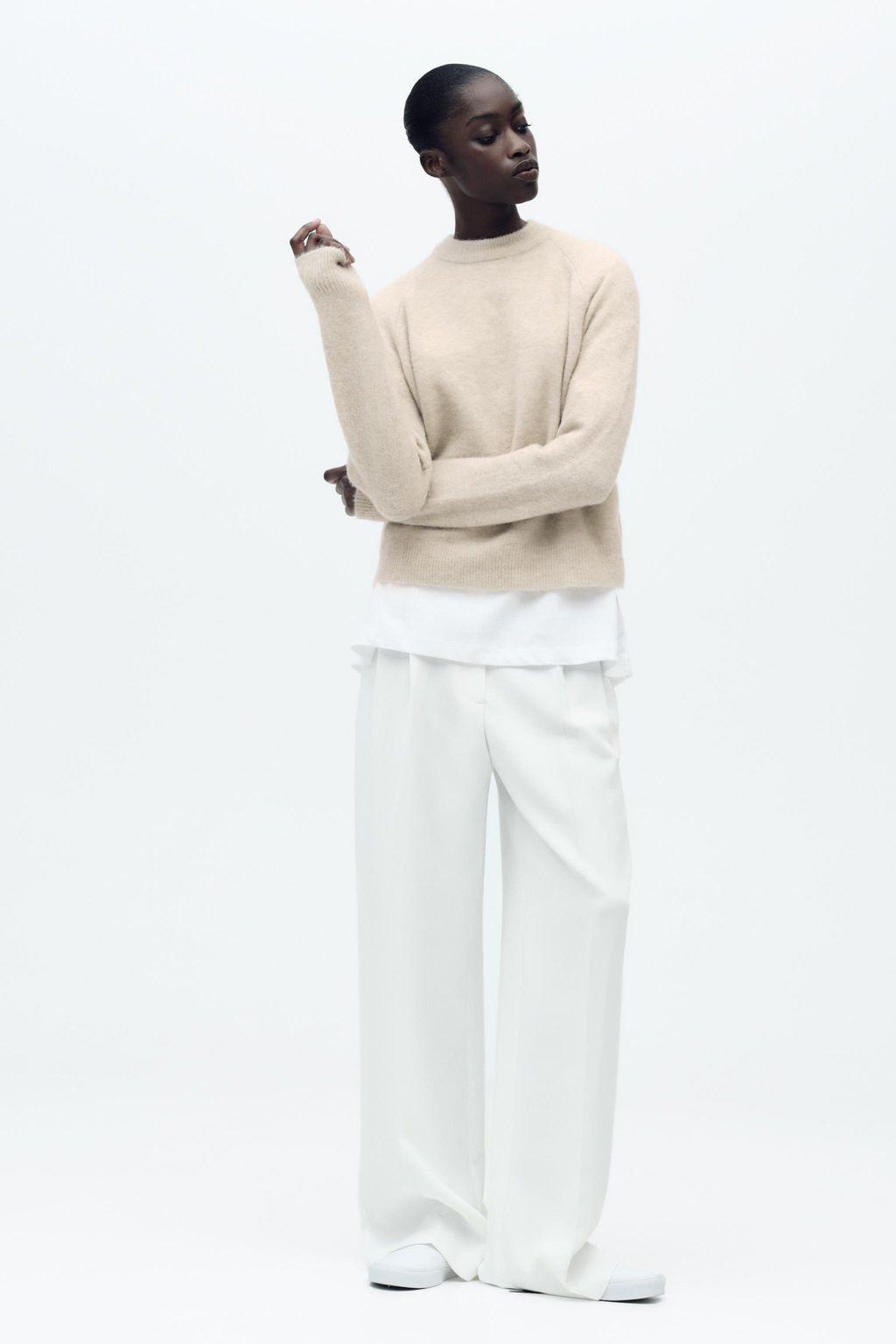 PLAIN KNIT SWEATER - Zara фото 18
