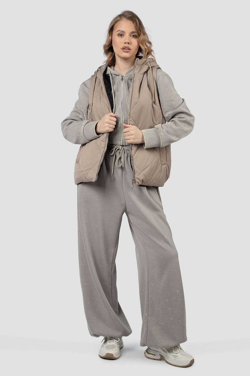 Куртка жилет двусторонняя демисезонная (синтепон 100) - El podio фото 4