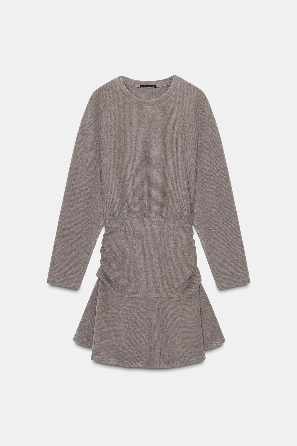 SOFT CUMMERBUND SWEATSHIRT DRESS - Zara фото 5