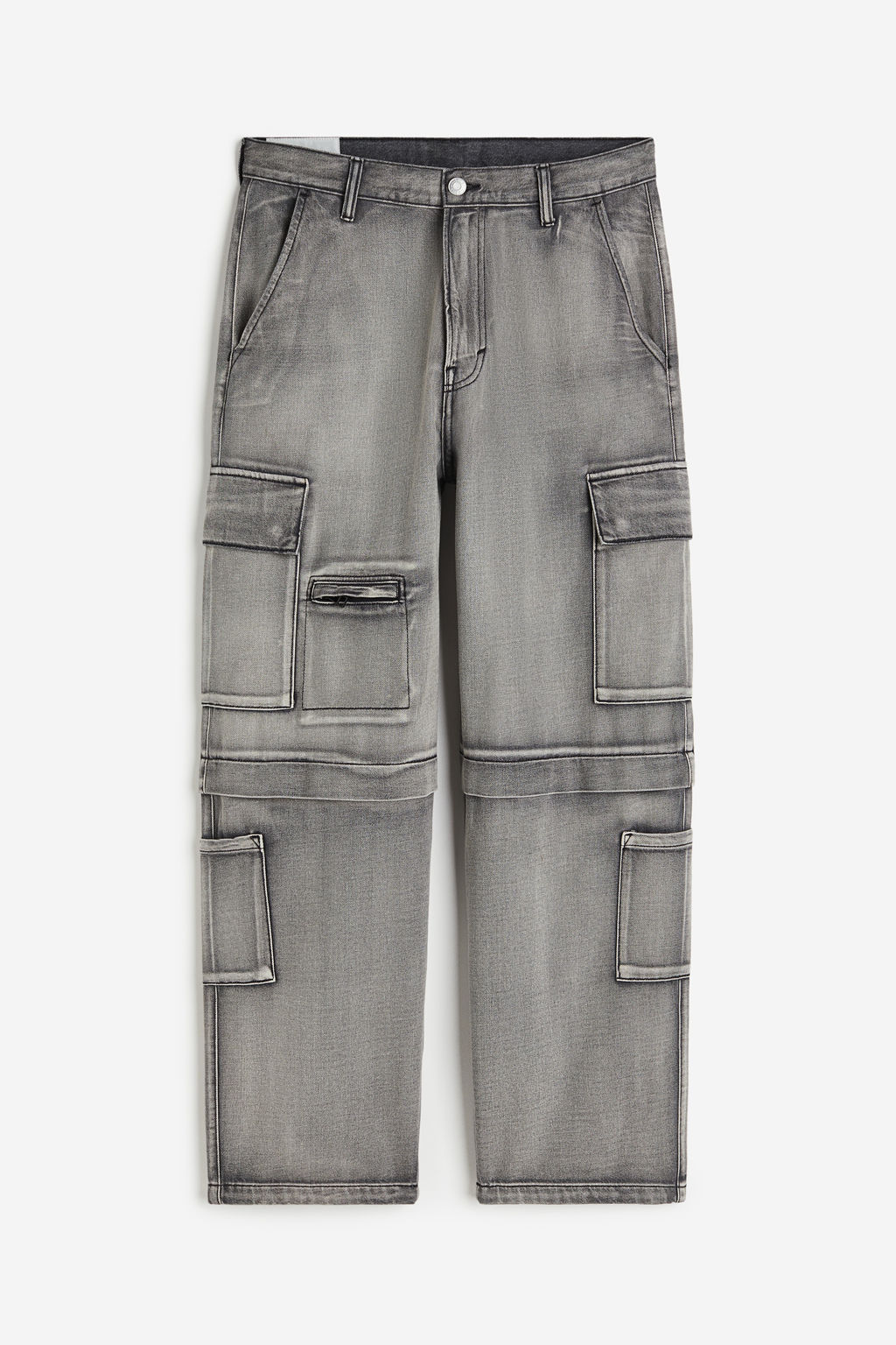 Baggy Cargo Jeans - H&m фото 8