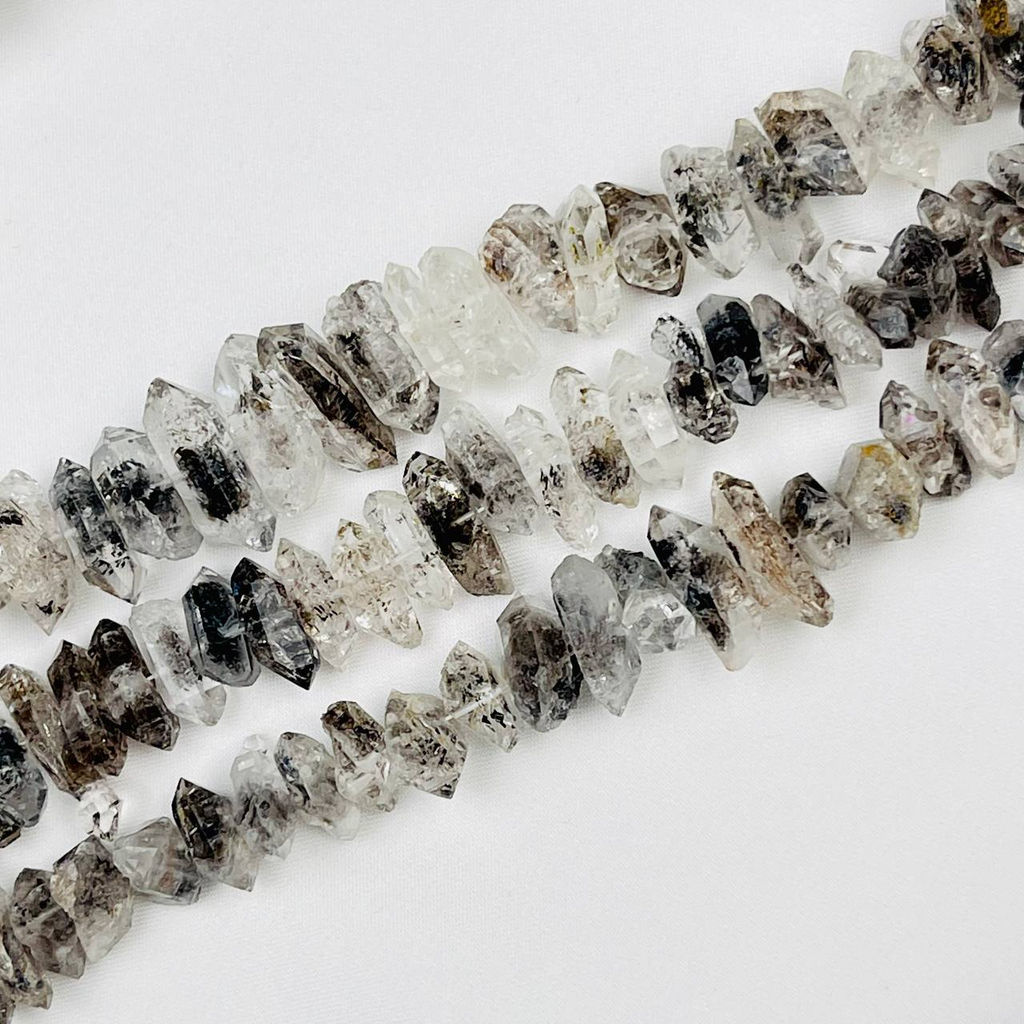 Бусины для украшений из Херкимерского Алмаза 40 см