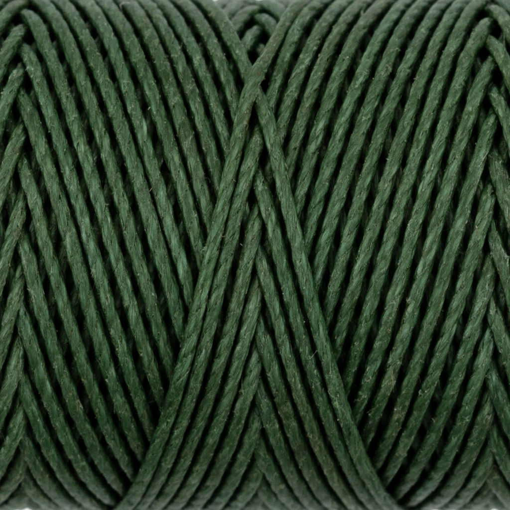 Промысел Нитки вощёные кручёные (Рами) LC-004 для кожи 0.55 мм 25 м № 011 зелёный
