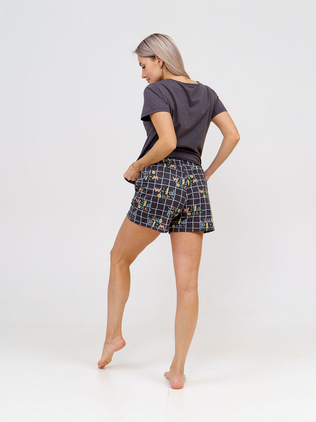 Костюм женский, цвет серый