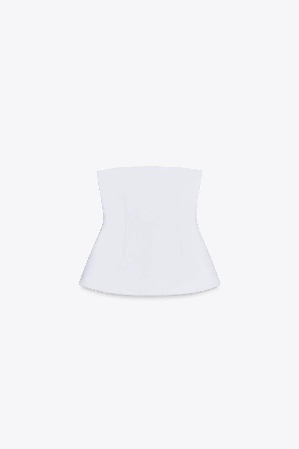 INTERLOCK BANDEAU TOP - Zara фото 23