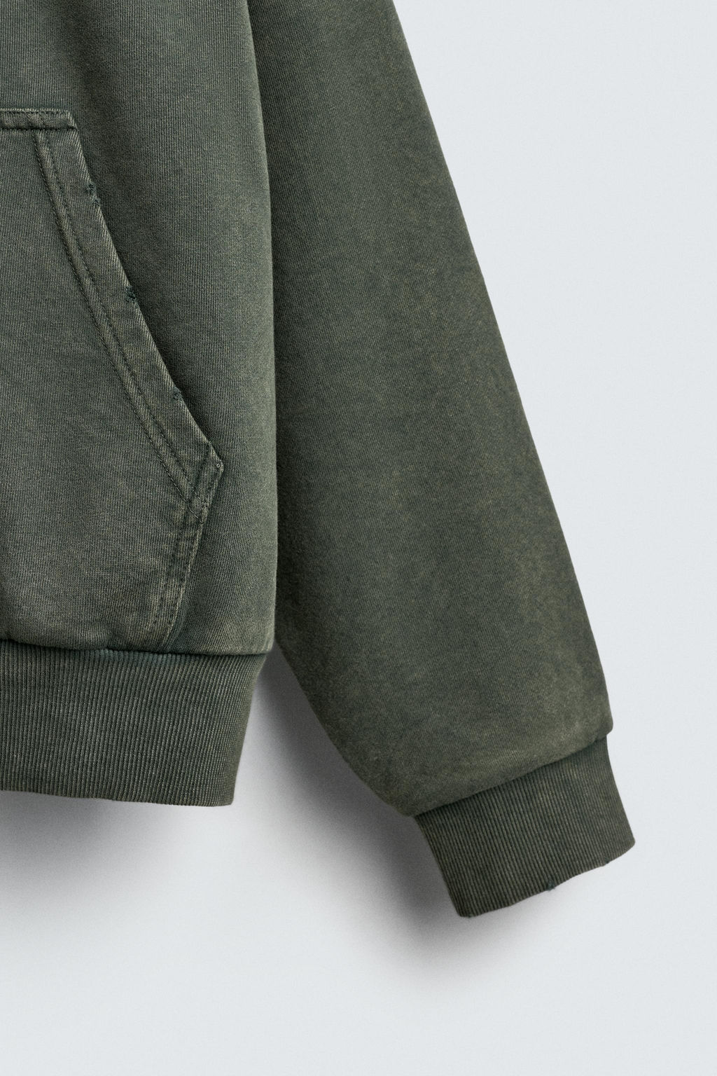 COMBINED CHECK HOODIE - Zara фото 9