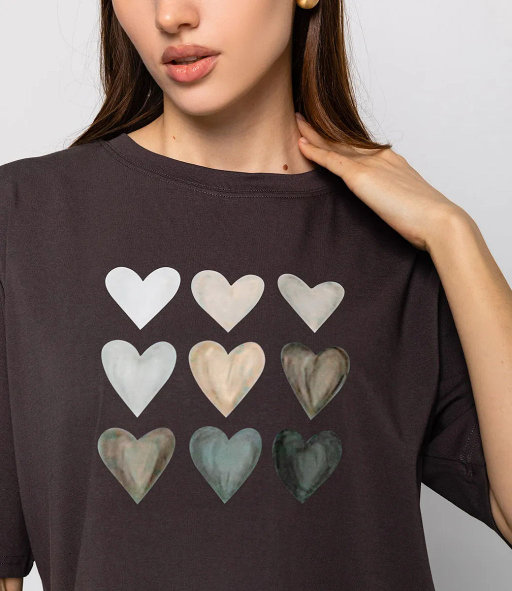 Футболка #КТ8101 (4), графит - Dommod фото 5