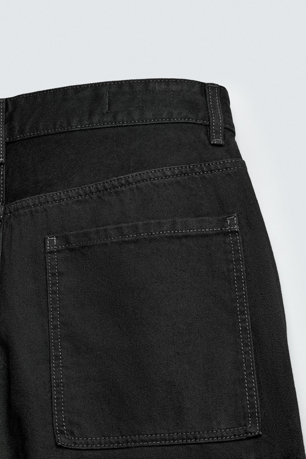 TAPERED WIDE-LEG JEANS - Zara фото 10