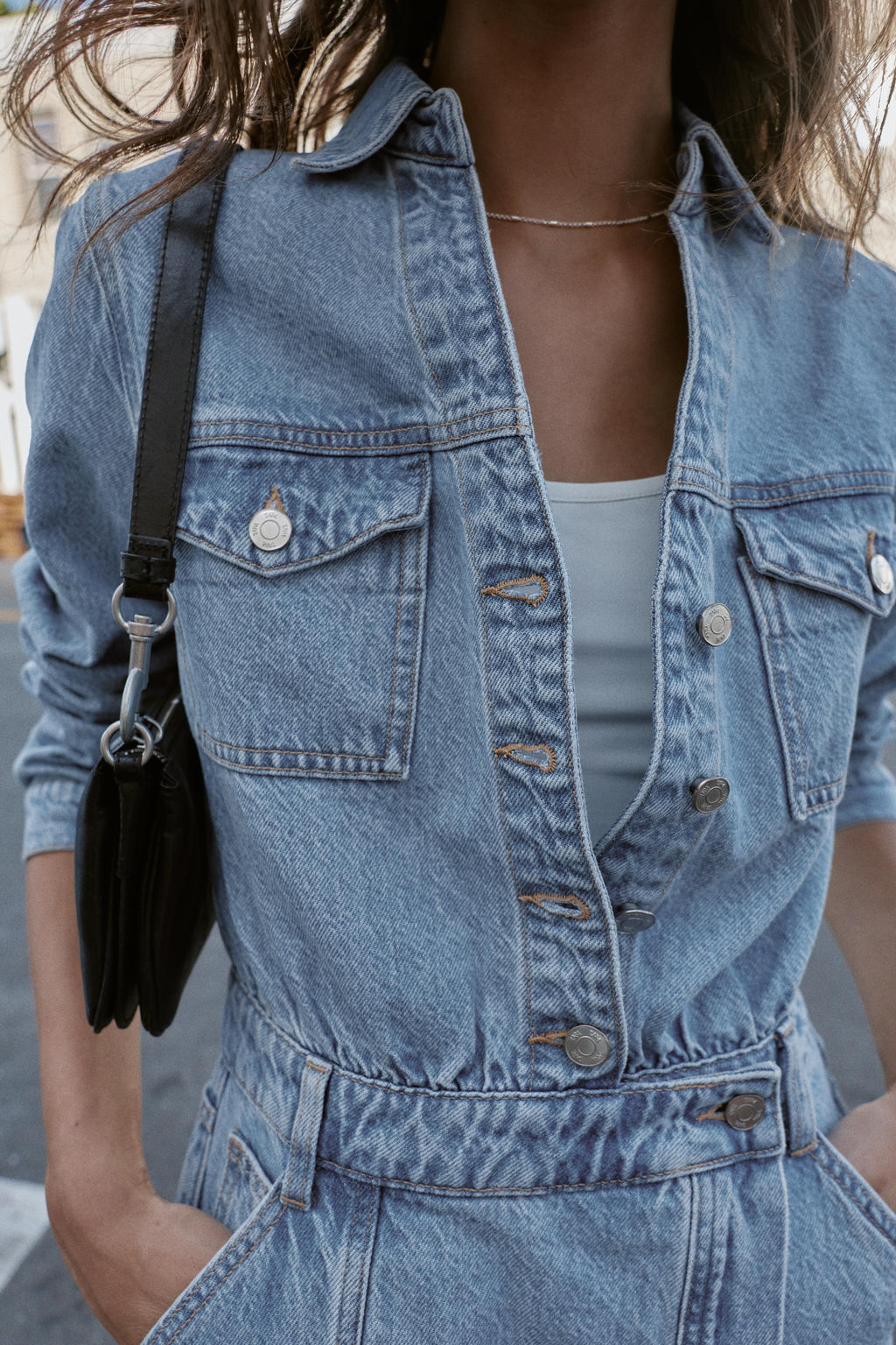 Z1975 SHORT DENIM DRESS - Zara фото 17
