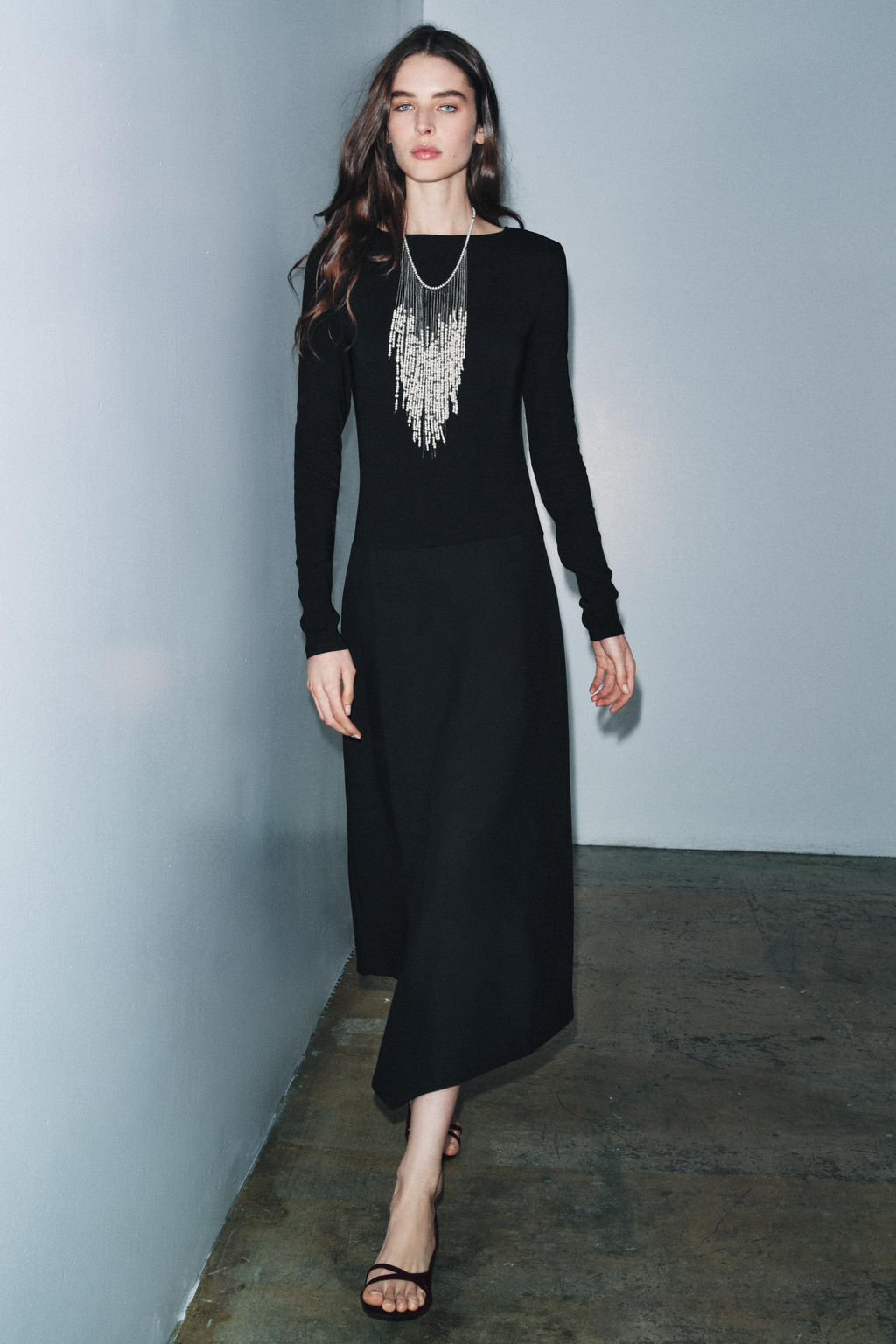 ZW COLLECTION CONTRAST DRESS