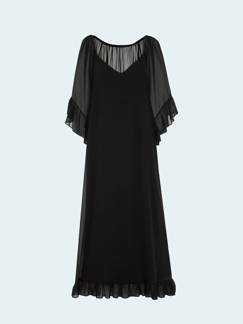 EMKA // Платье миди из шифона  фото 6