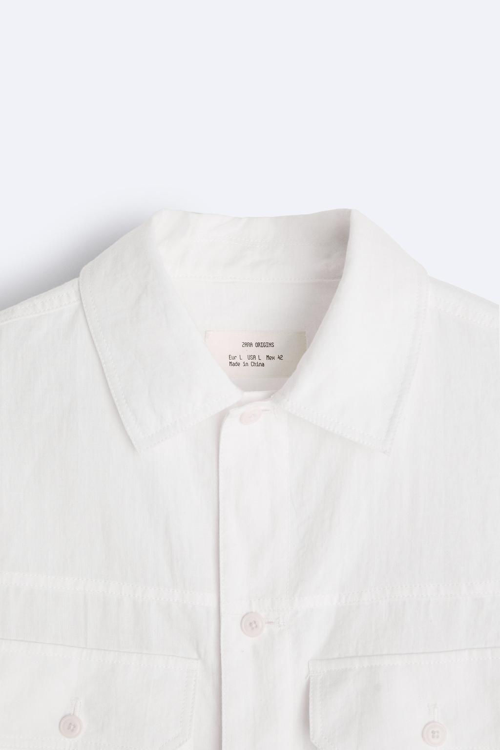 100% HEMP JACKET - Zara фото 9