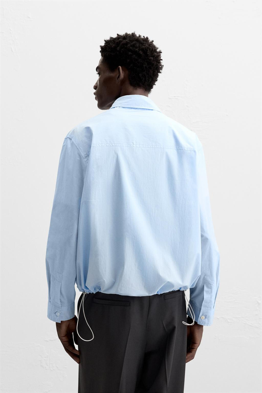 OVERSHIRT WITH POCKETS - Zara фото 3