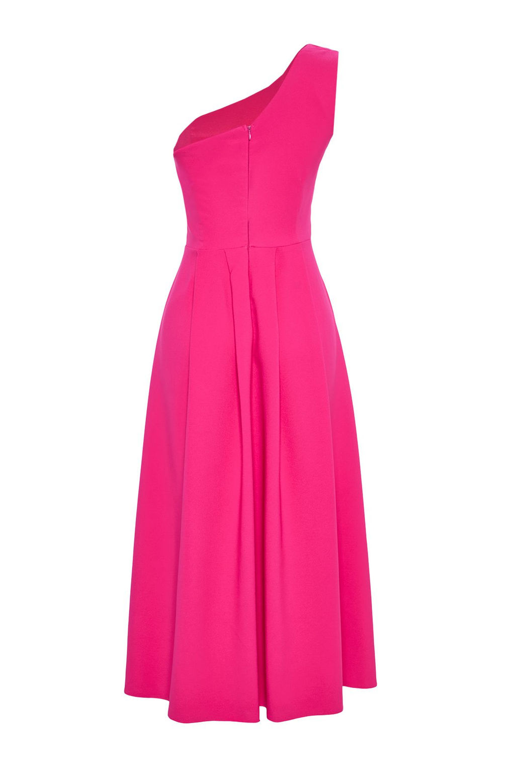 TRENDYOLMILLA Pembe A-Kesim Tek Omuz Dokuma S?k Elbise TPRSS25EL00074  фото 8