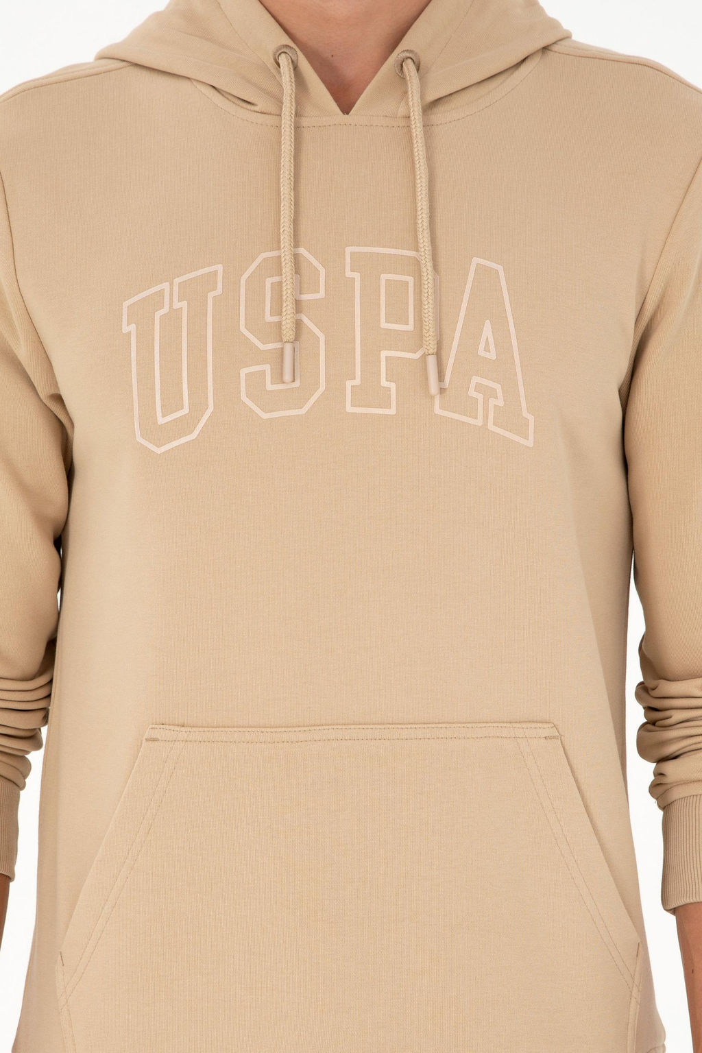 Мужская базовая толстовка песочного цвета Неожиданная скидка в корзине - U.s. polo assn фото 6