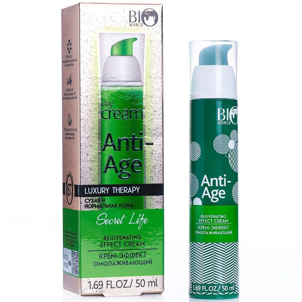 Bio World Secret Life Крем-эффект омолаживающий 50мл
