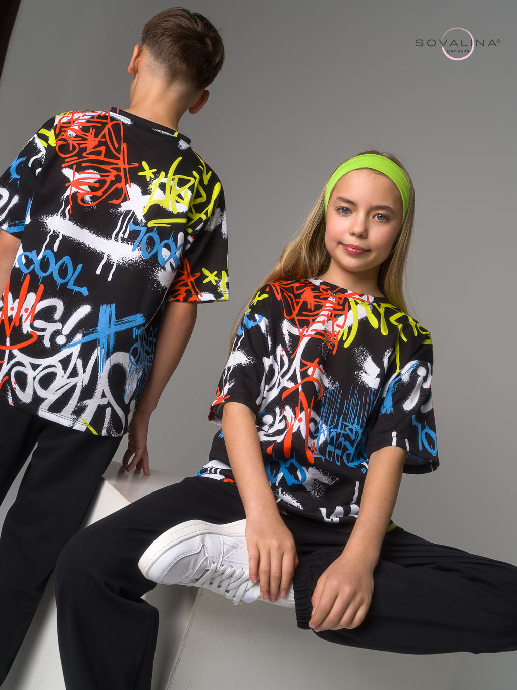 Костюм Daily men улица лайм-черный MAX - Sovalina фото 2