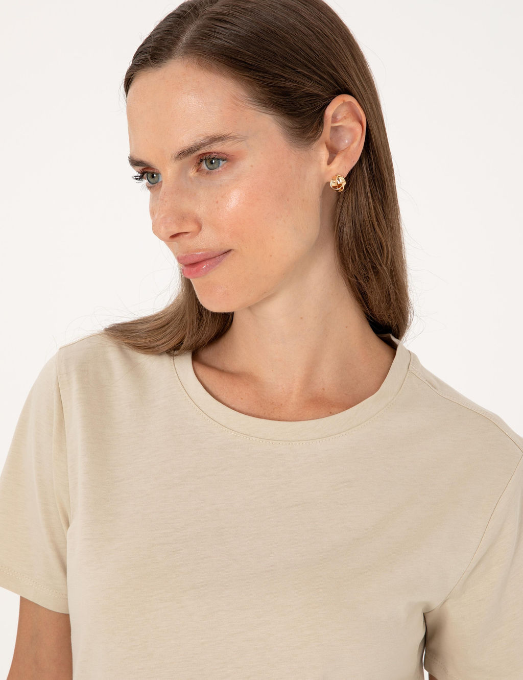 Kum Regular Fit Basic Ti__rt - Pierre cardin фото 9