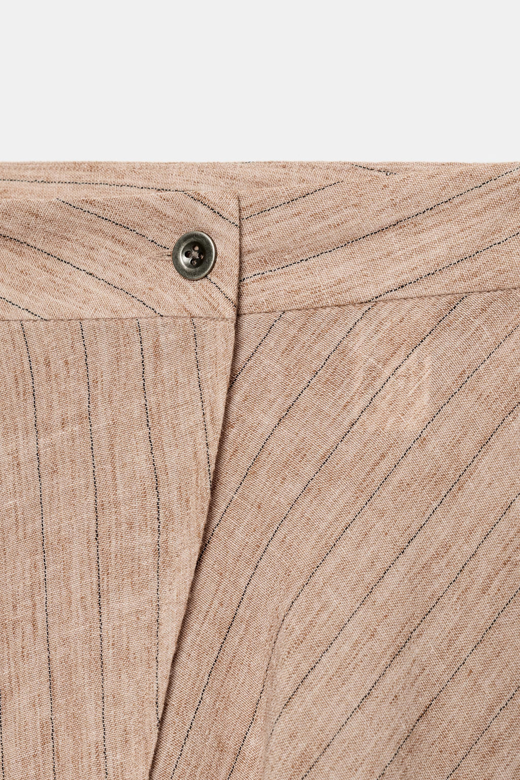 FALDA ASIM?TRICA RAYAS SET / Marr?n claro - Zara фото 8