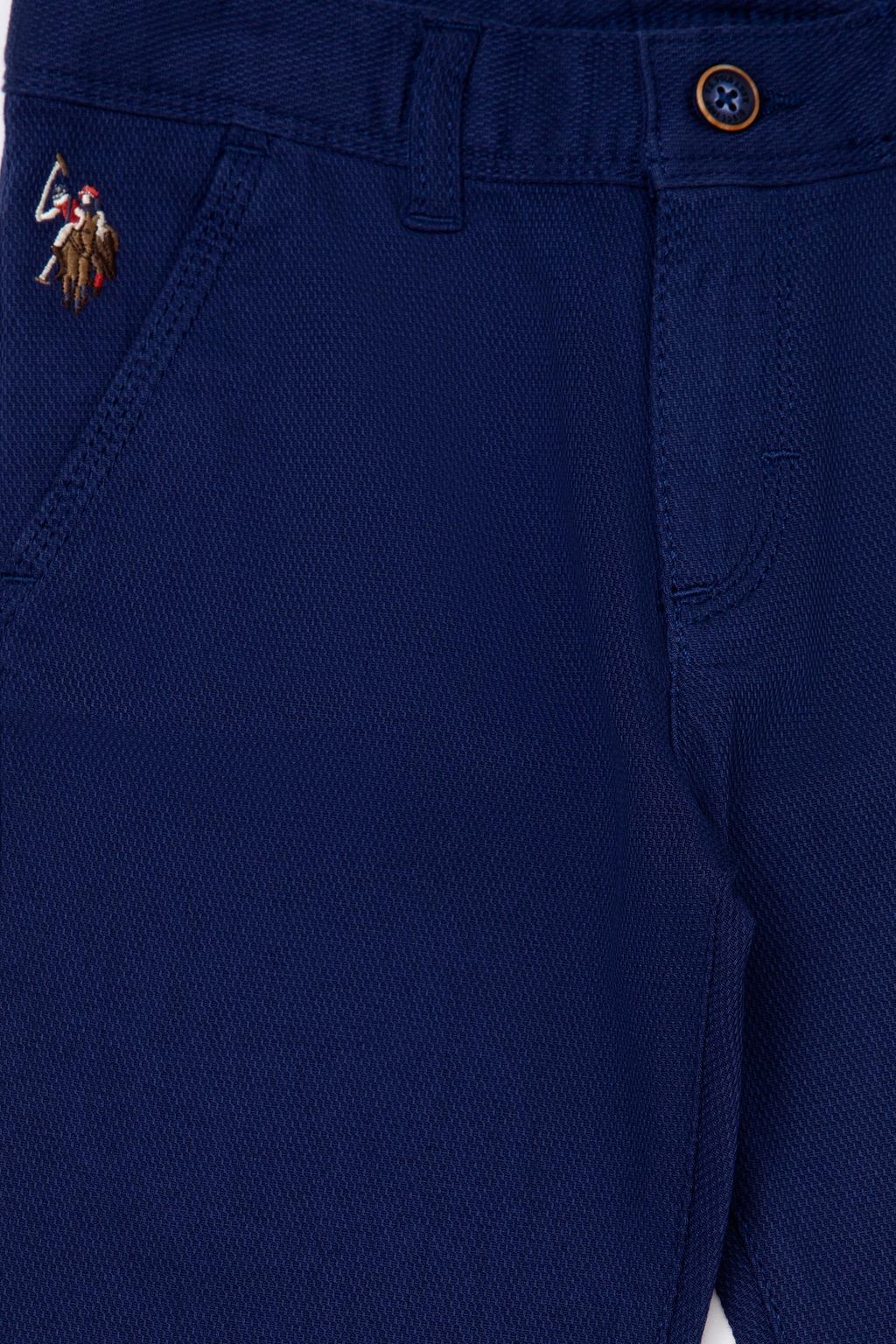 U. S. Polo Assn Темно-синие брюки из плотной ткани для мальчика - U.s. polo assn фото 4