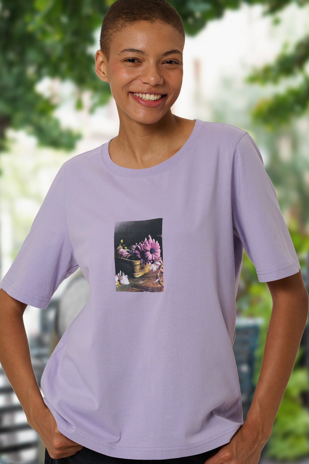 футболка женская 8593-33 Новинка - Mix-mode фото 5