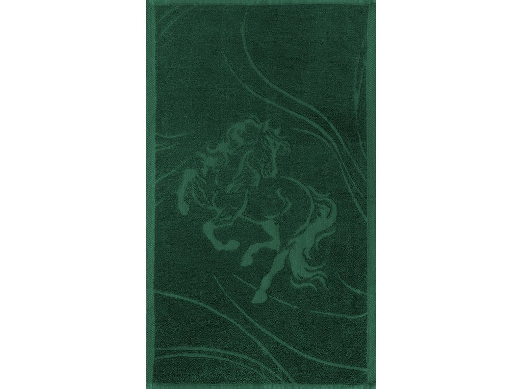 Полотенце махровое 6с104.411ж1 Орлик(1-темно-зеленый) 67х40см