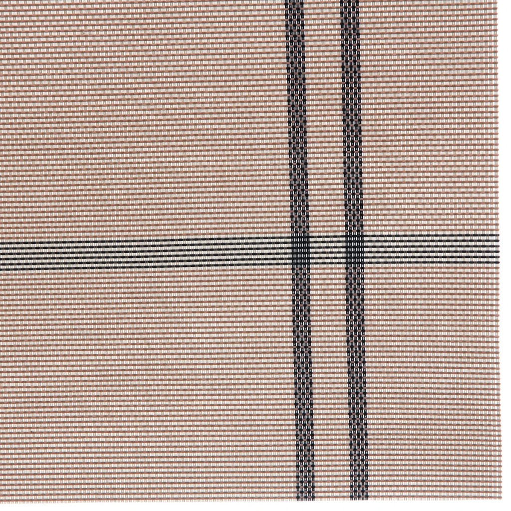 Цена за 3 шт. Салфетка на стол 30*45см плетеная, Клетка шоколадная