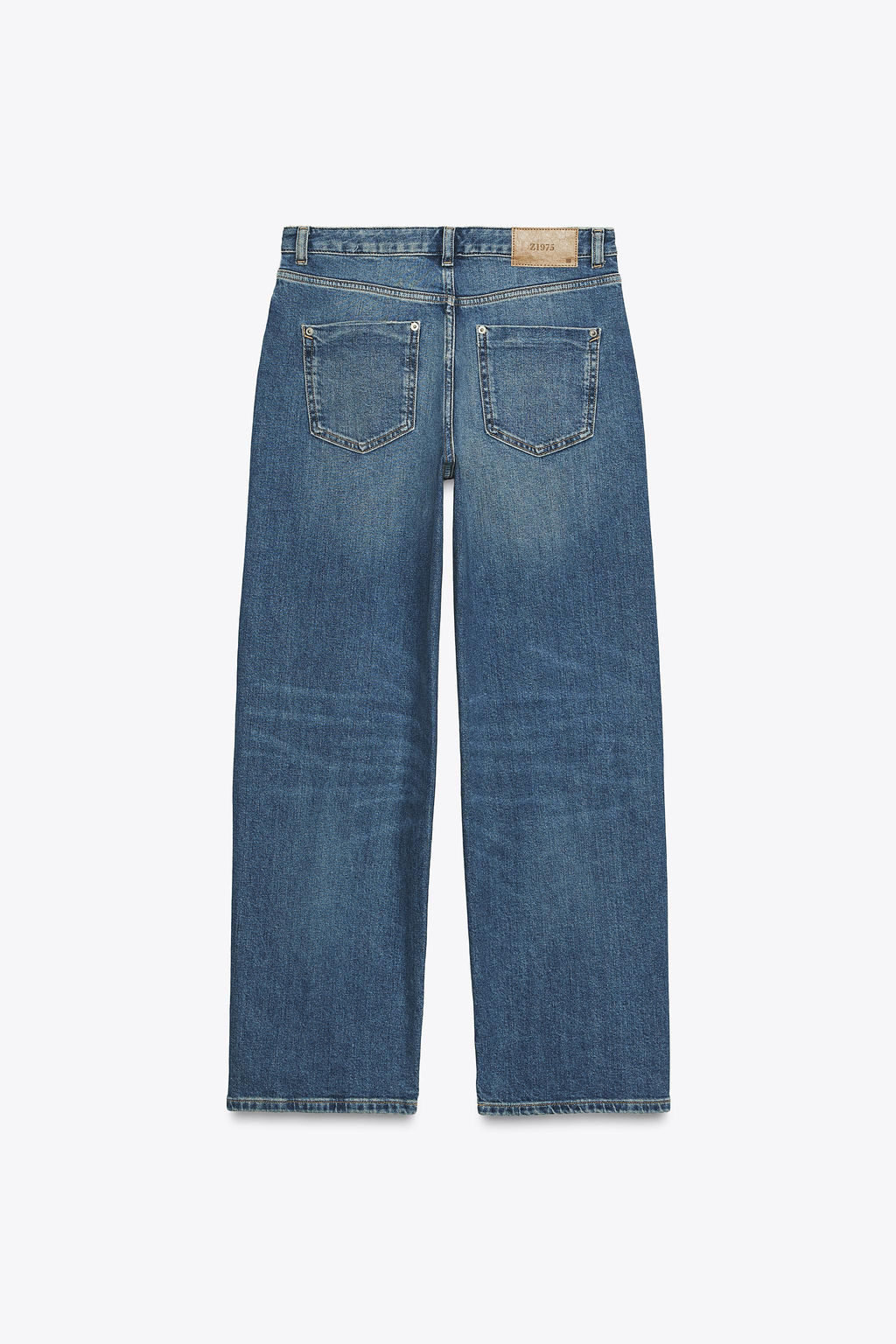 JEANS Z1975 STRAIGHT LOOSE MID-WAIST - Zara фото 9