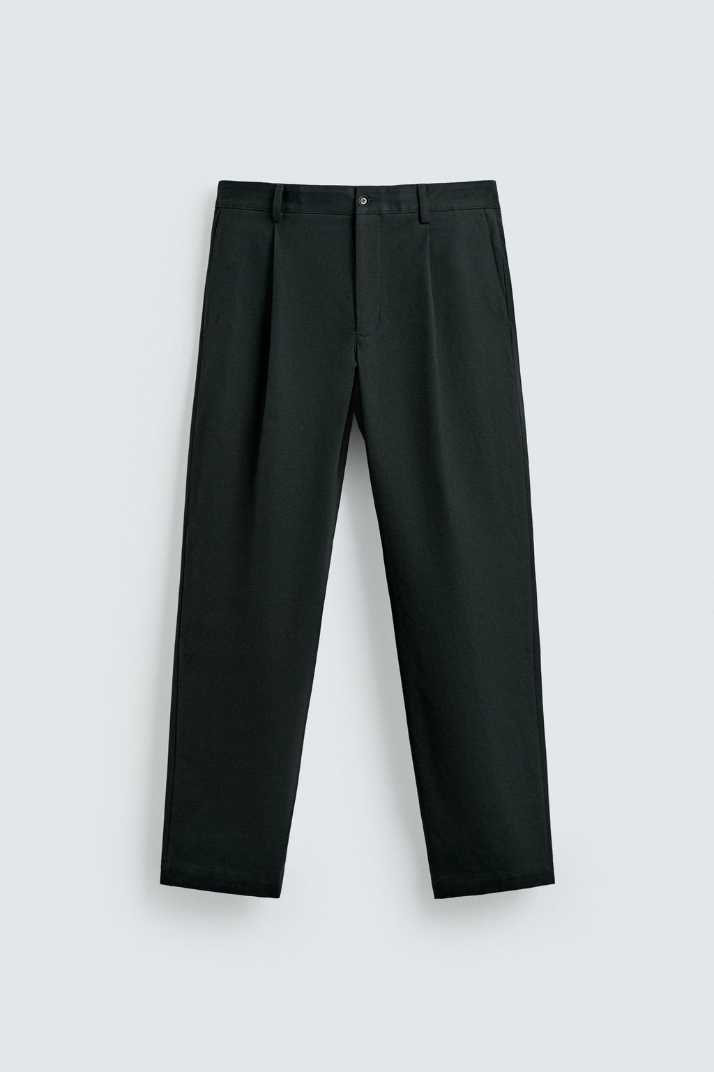 PLEATED TEXTURED TROUSERS - Zara фото 7