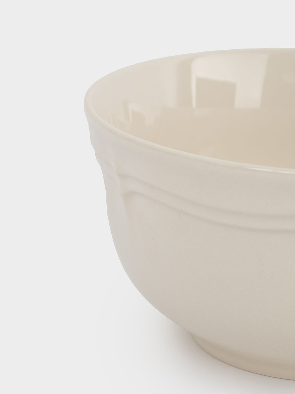 Салатник, 15х8 см, 830 мл, фарфор P, молочный, Rustic - Anna lafarg фото 4