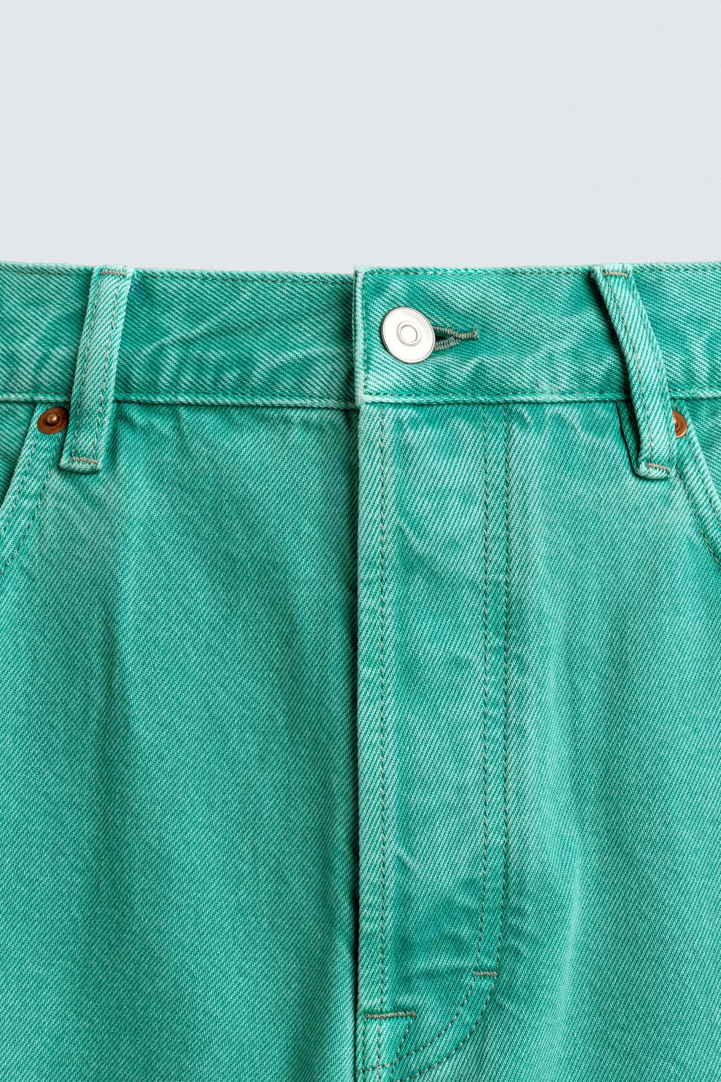 LIMITED EDITION STRAIGHT-LEG JEANS - Zara фото 9