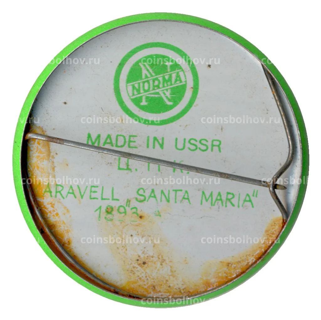 Значок Парусник Санта-Мария