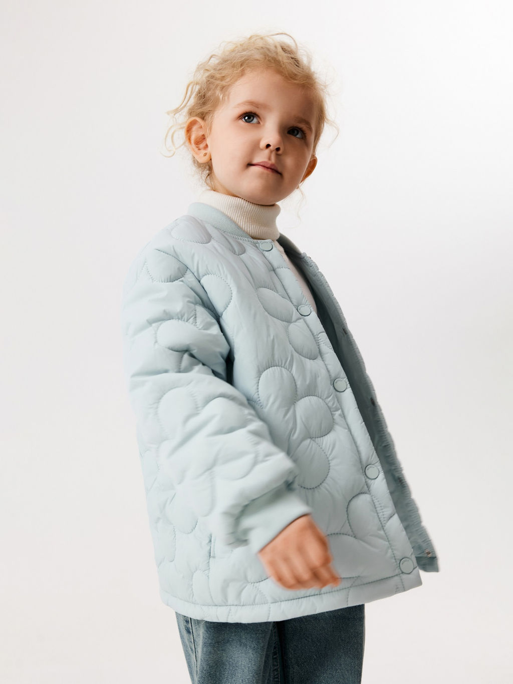 ACOOLA / Куртка детская для девочек Porko голубой  фото 4