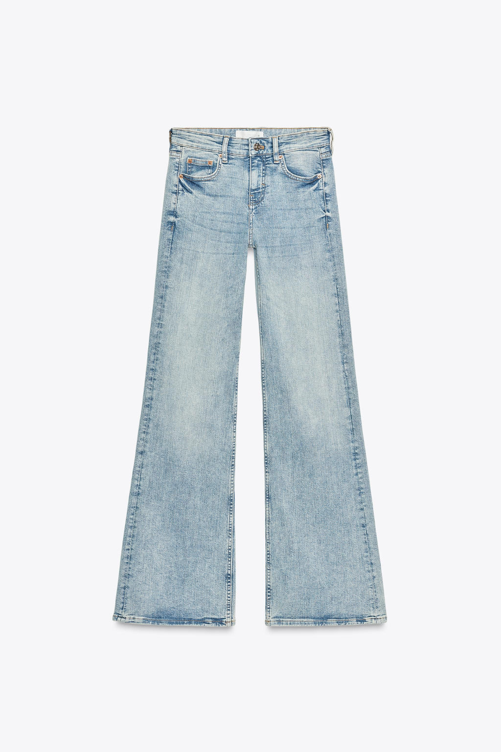 Z1975 FLARE FIT LOW-RISE JEANS - Zara фото 14