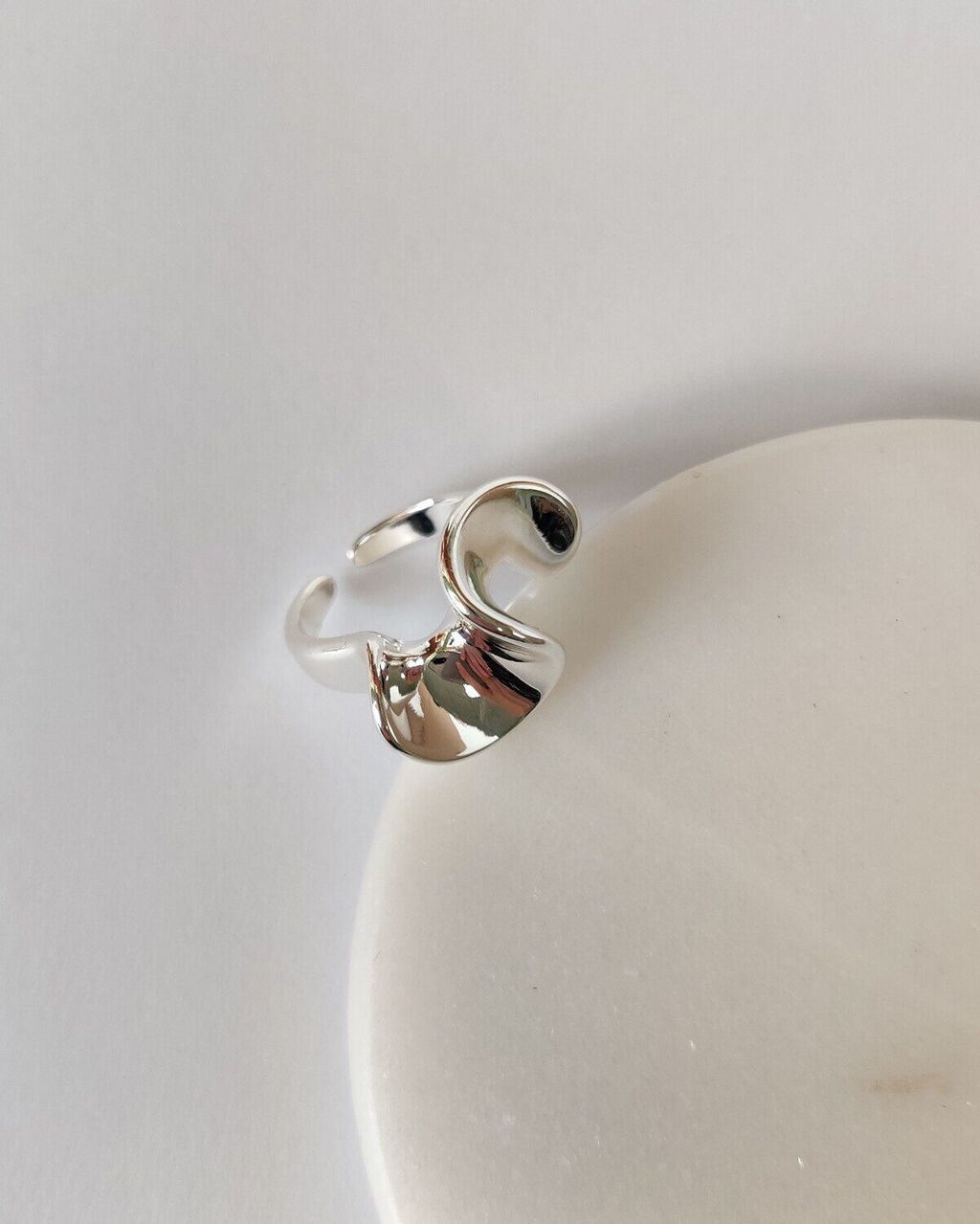 Кольцо с белым серебрением - Vel vett фото 2