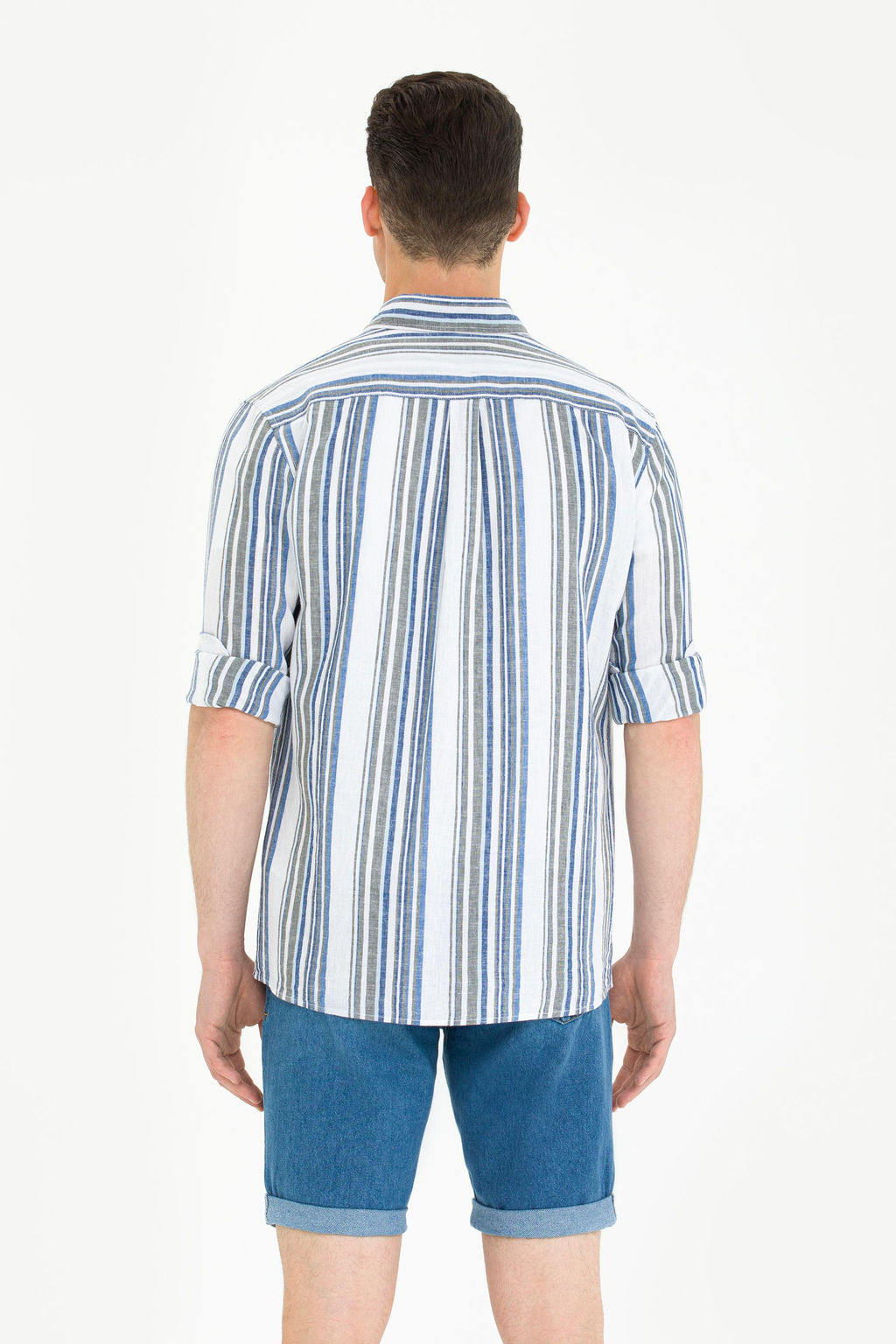 Мужская рубашка Saks с длинным рукавом - U.s. polo assn фото 6