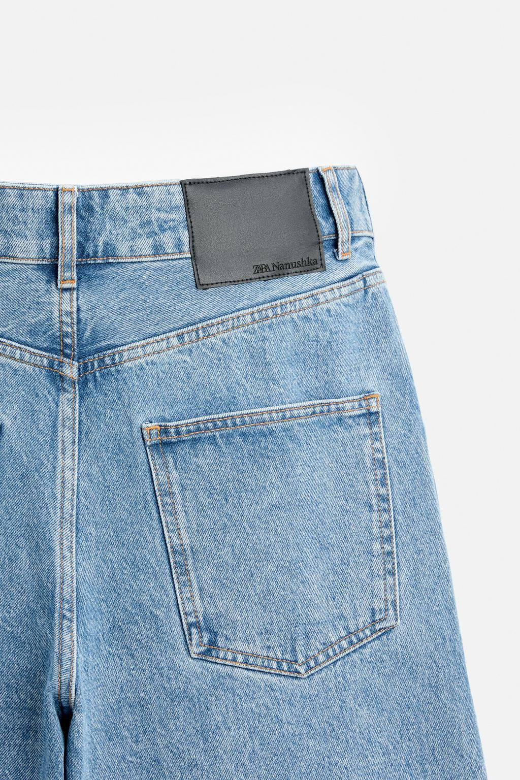 WIDE-LEG JEANS X NANUSHKA - Zara фото 10