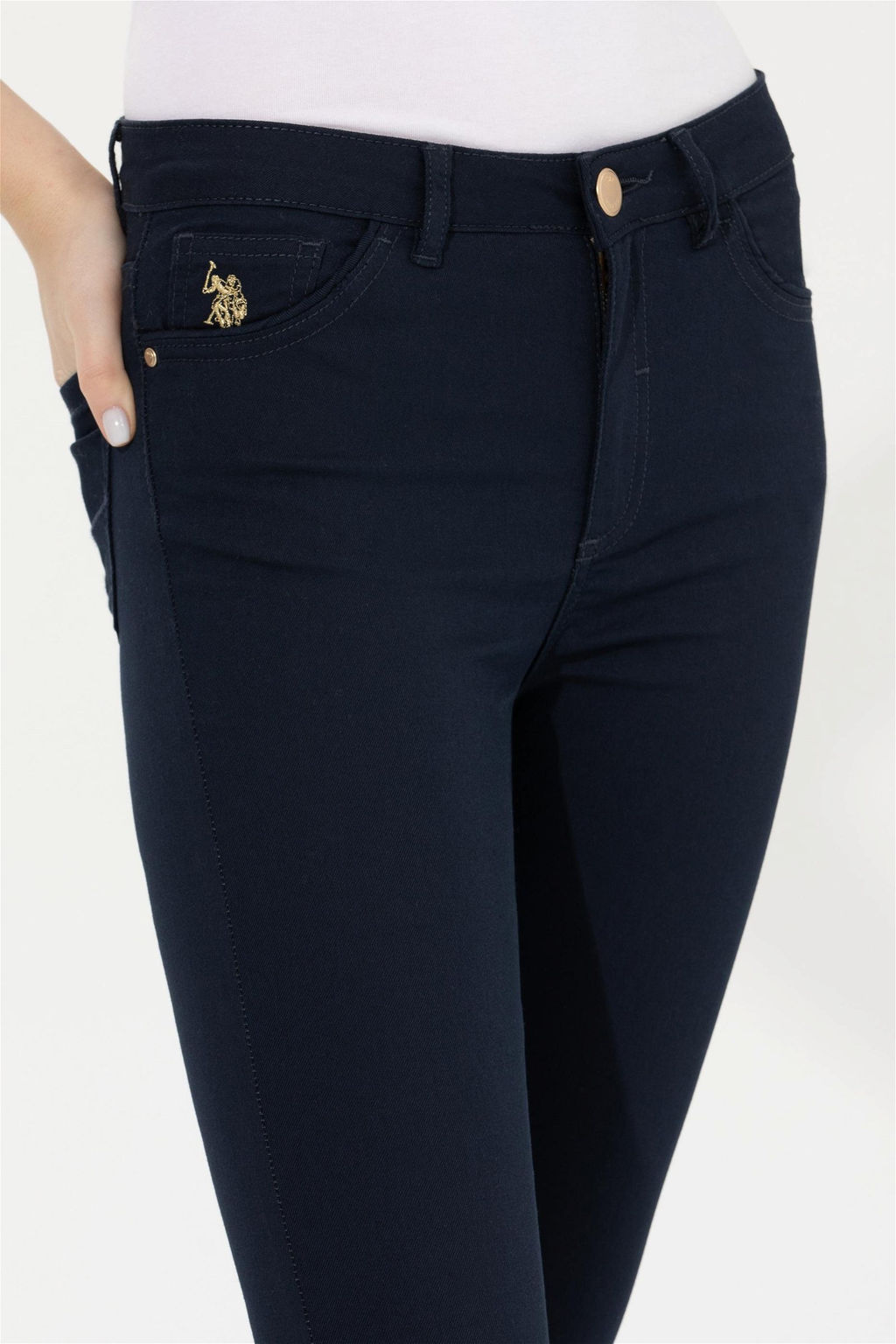 U. S. Polo Assn Женские темно-синие брюки - U.s. polo assn фото 12