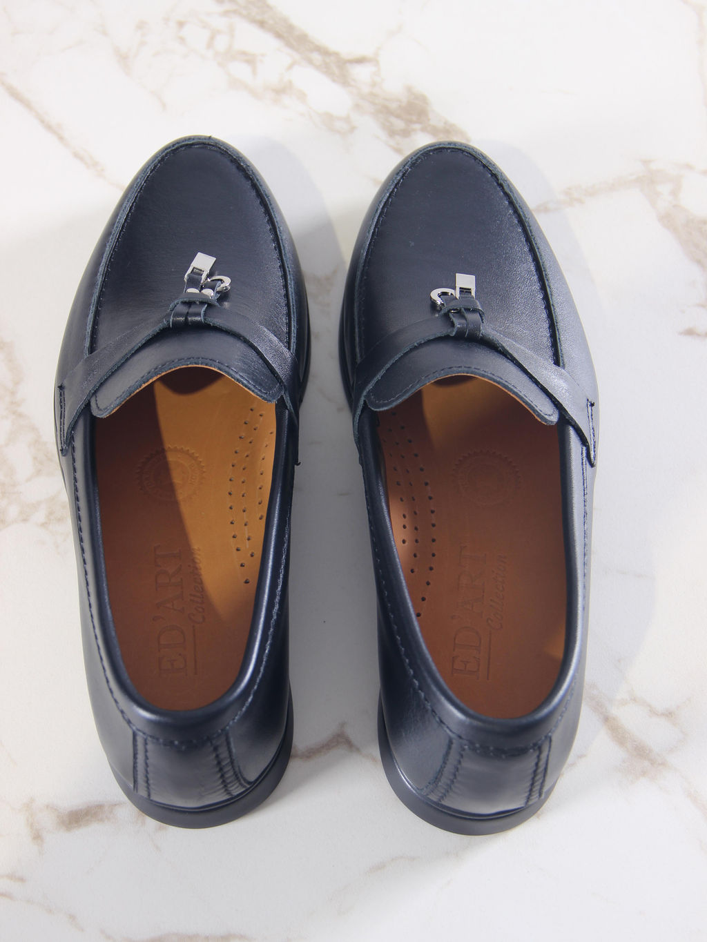 Лоферы EDART 170.2614bl. Черный