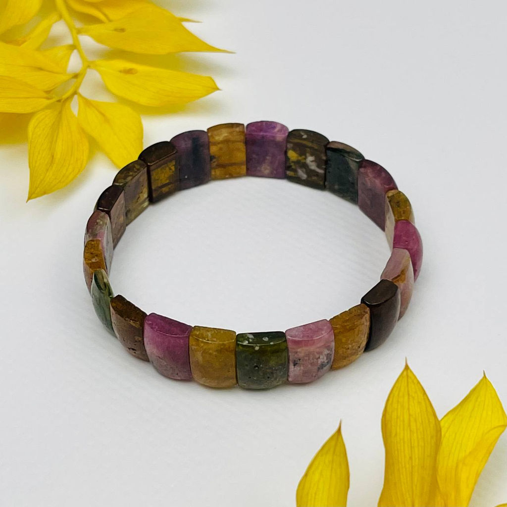 Браслет из Турмалина микс 17 см