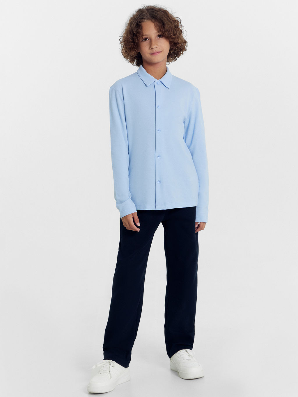Рубашка для мальчиков в голубом цвете - Mark formelle фото 2